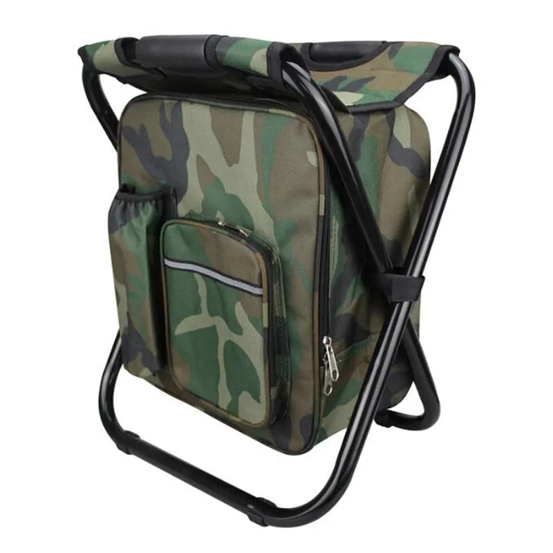 Folding Stool Insulated Cooler