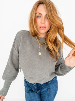Free People Easy Street Crop Pullover