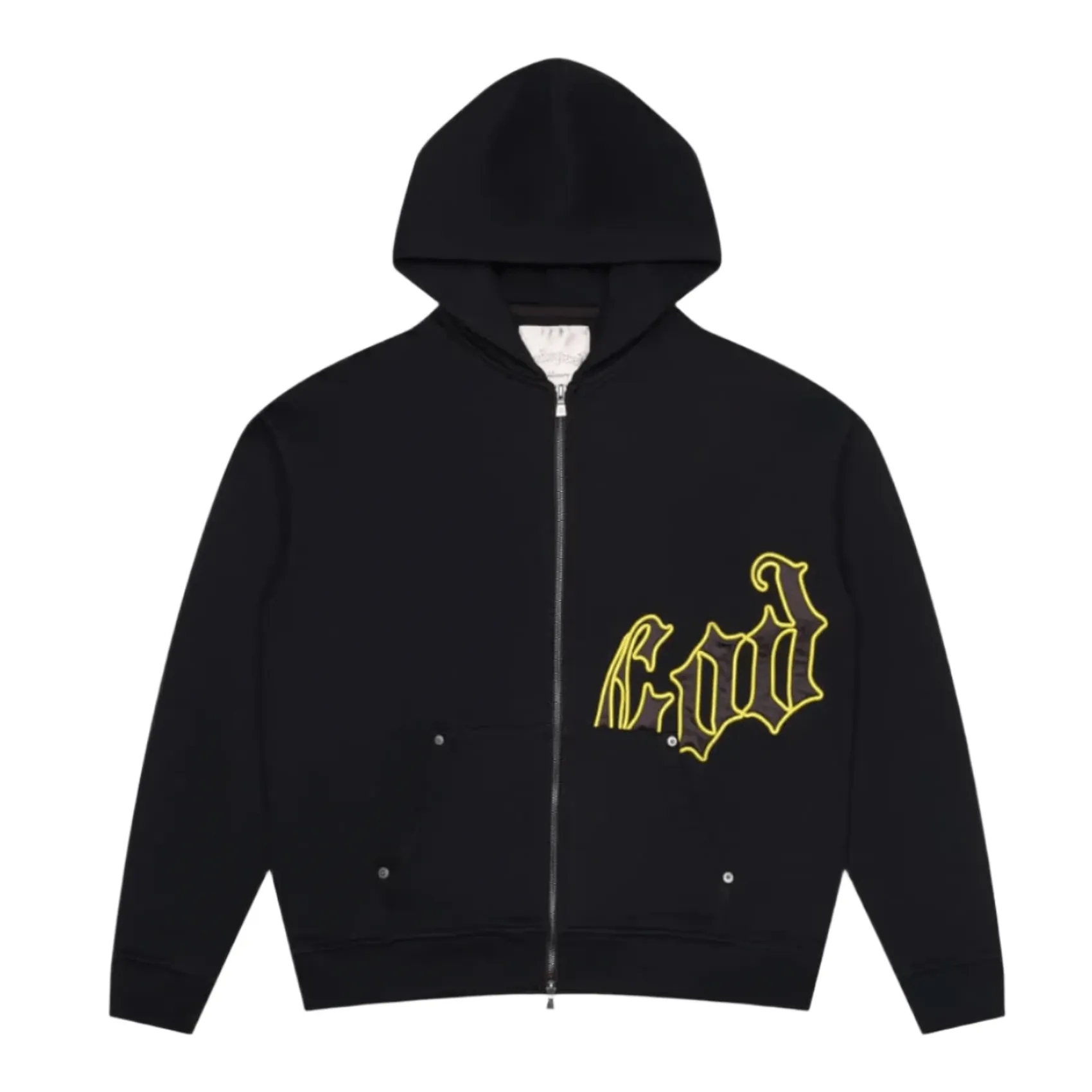 Godspeed OG Logo Sweatsuit V2 'Black/Yellow