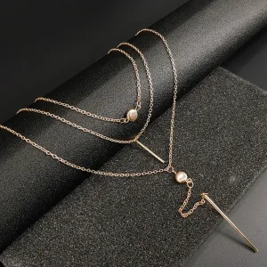 Gold Charm Necklace