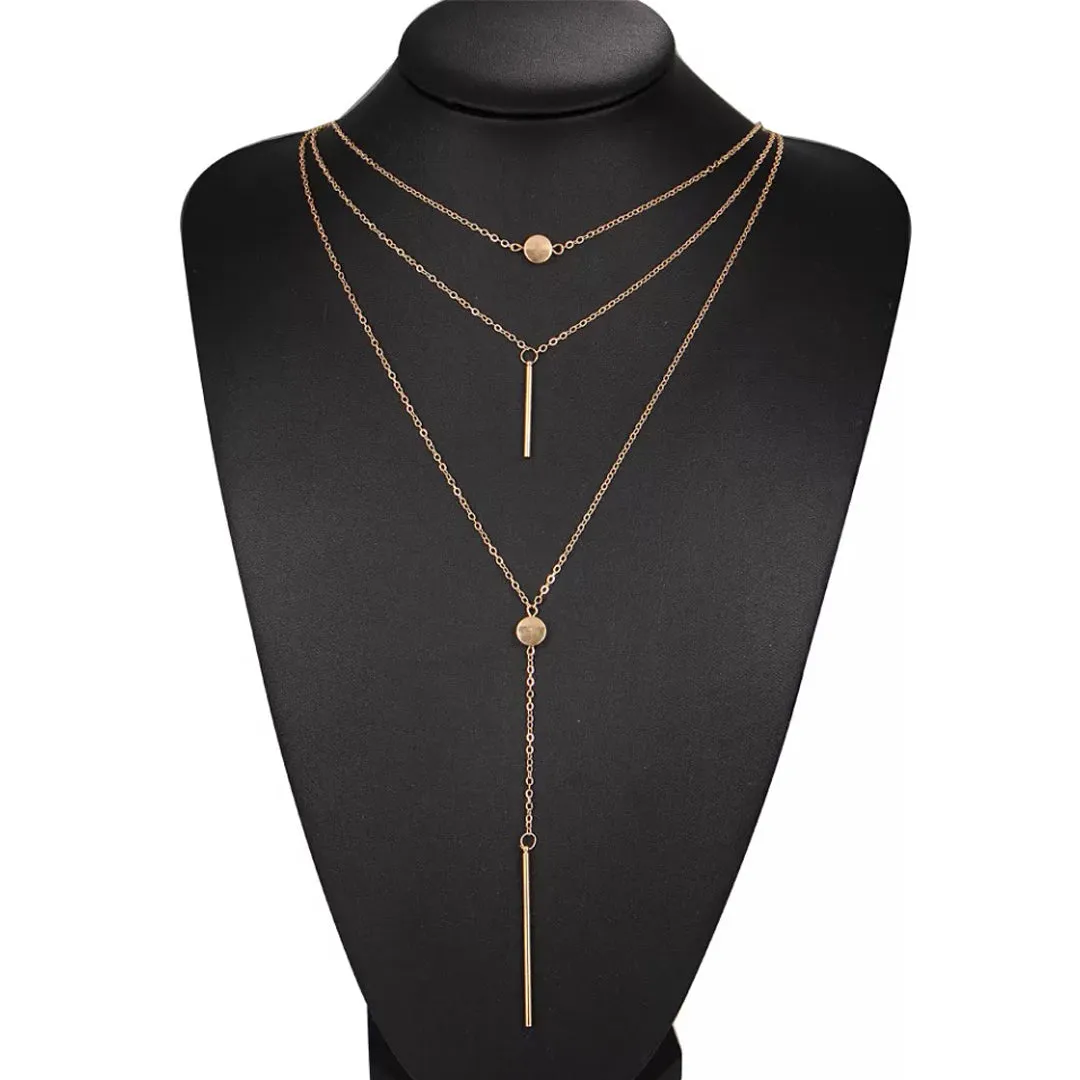 Gold Charm Necklace