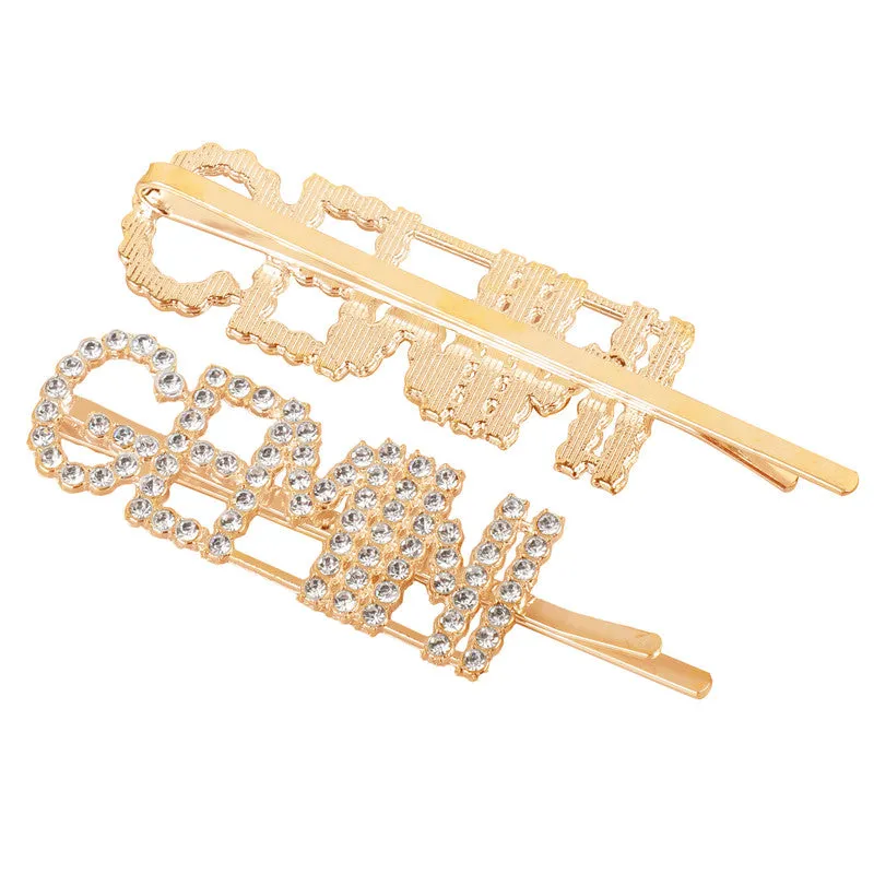 Golden Gemini Hairclip