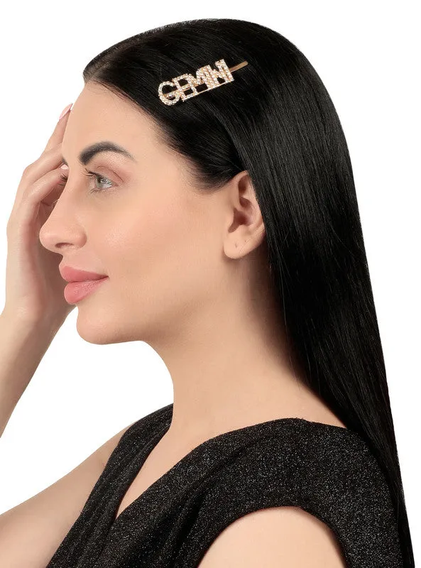 Golden Gemini Hairclip