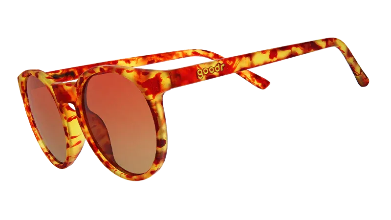 Goodr Circle G Active Sunglasses - Disco Desert Dust