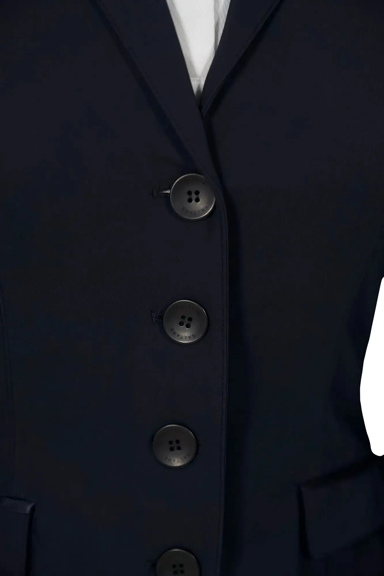 Grand Prix Saltare Dolce 4 Button Riding Show Jacket, Navy