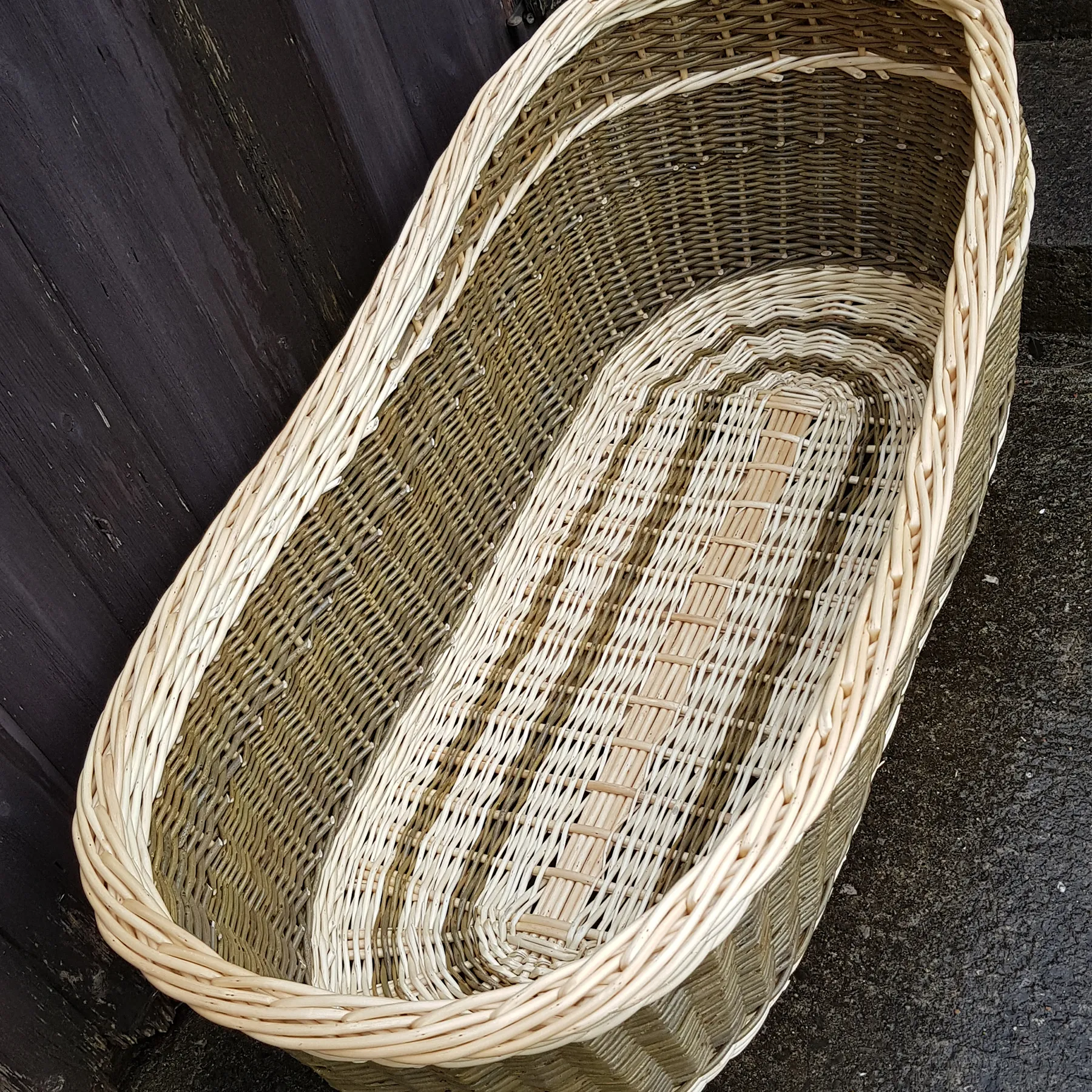 Hand Woven Moses Basket