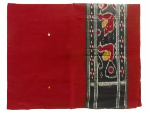 Hand woven pure cotton Maroon Gamcha