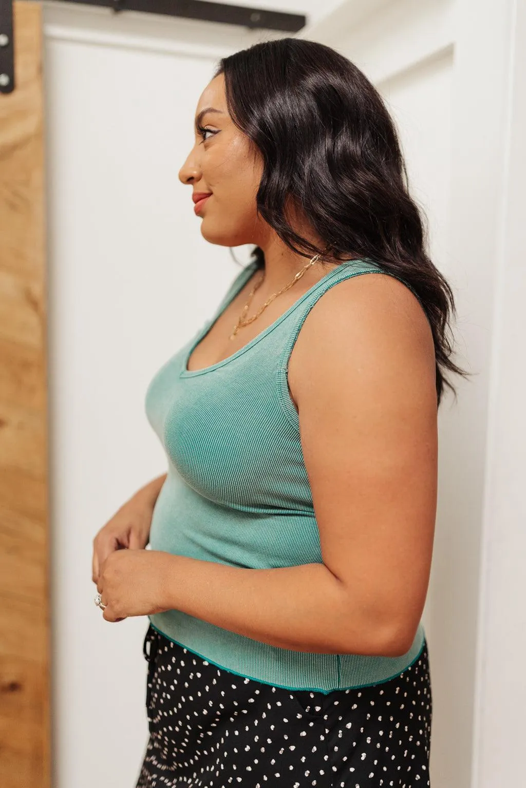 Hazel Blues® | Stay Easy Tank In Aqua