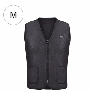 Heater Hunting Vest Heated Jacket Heating Winter Clothes Men Thermal Outdoor Sleeveless Vest Hiking Climbing Fishing