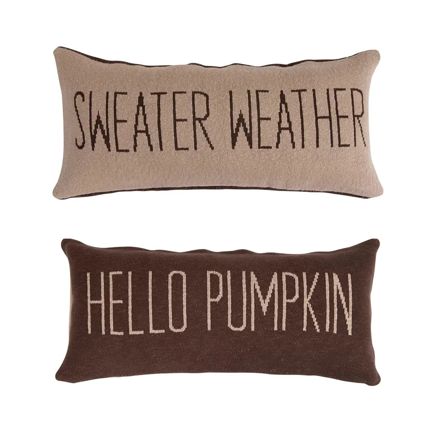 Hello Pumpkin Pillow