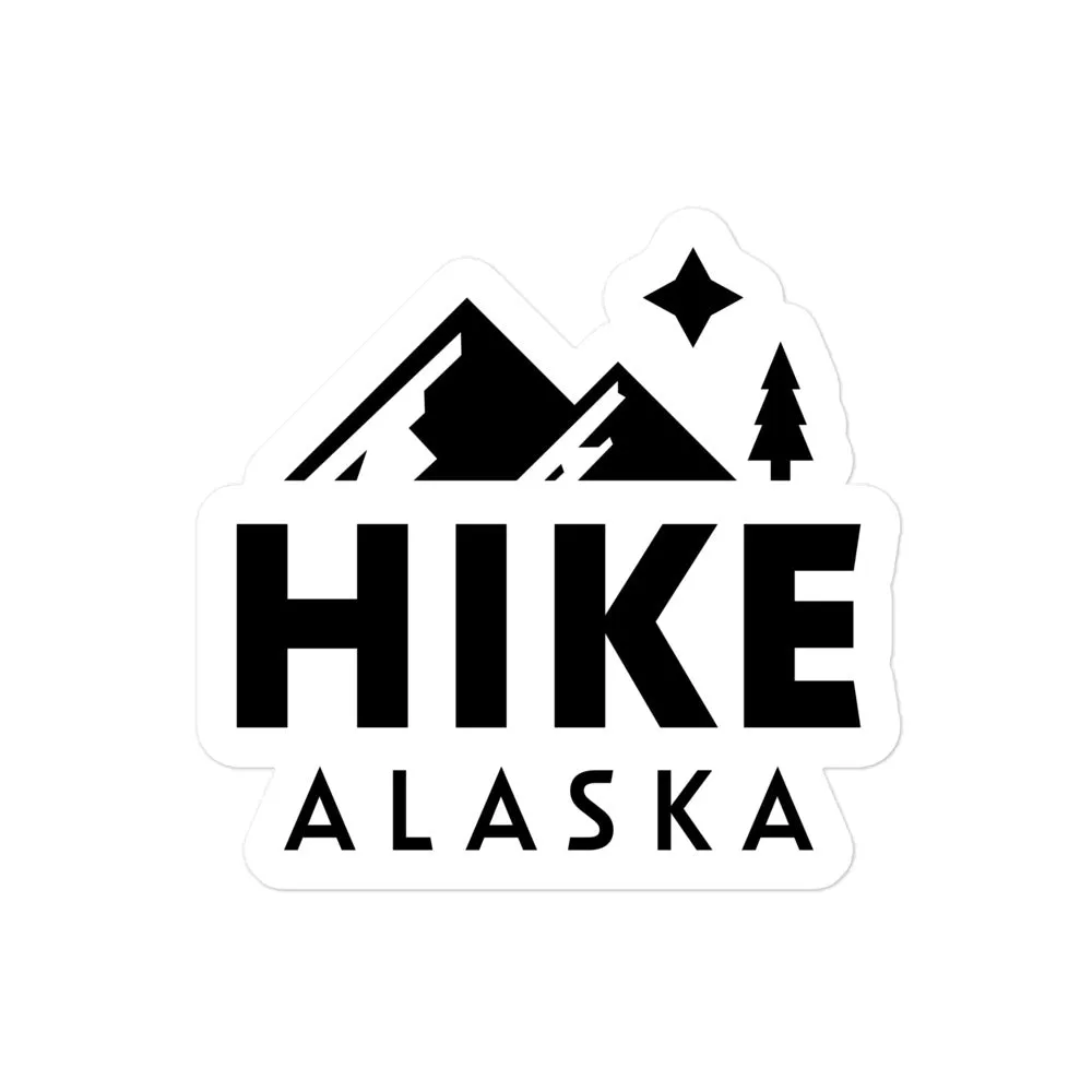 Hike Alaska Sticker