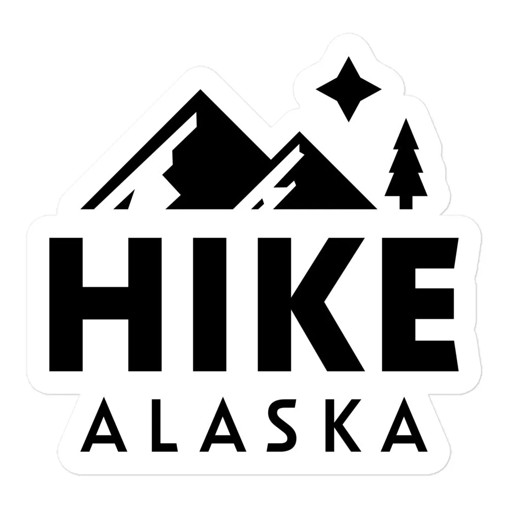 Hike Alaska Sticker