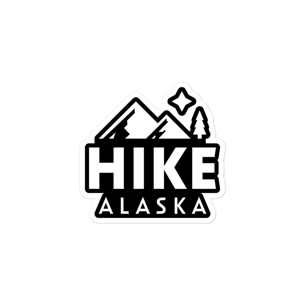 Hike Alaska Sticker
