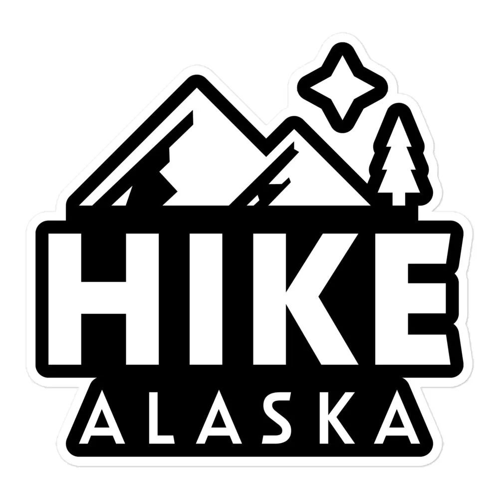 Hike Alaska Sticker
