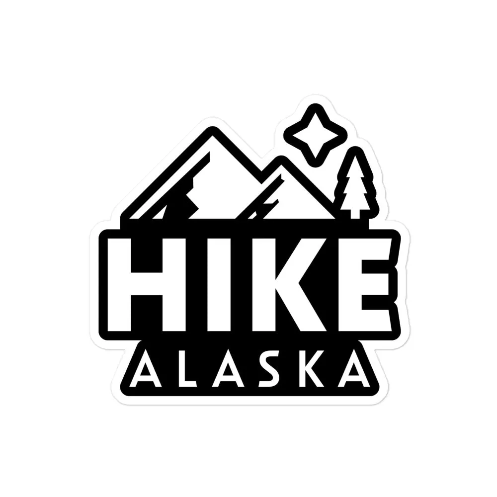 Hike Alaska Sticker