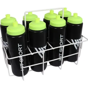 Hit Sport Training Water Bottles | 8 Pack with Carrier