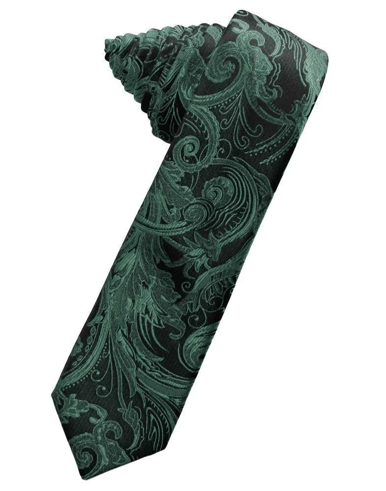 Holly Tapestry Skinny Necktie