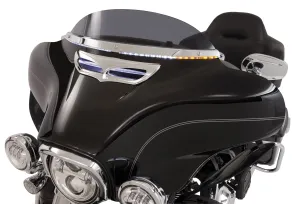 Horizon LED Lighted Windshield '14-up, Chrome