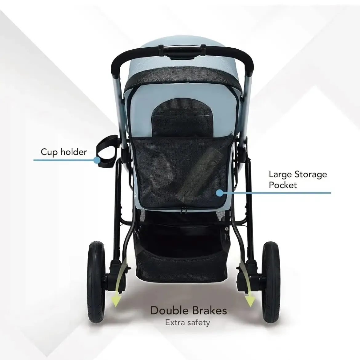 Ibiyaya The Beast Dog Jogging Stroller