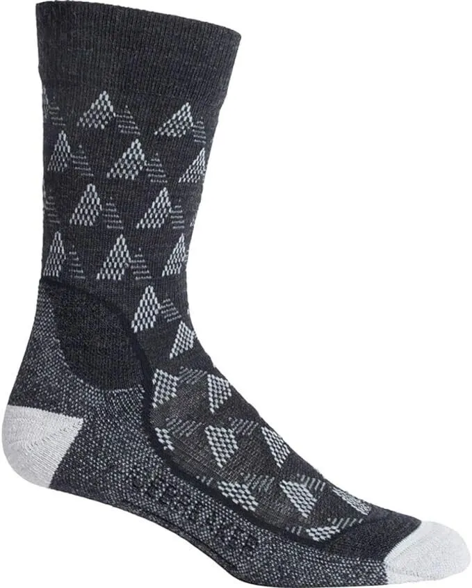 Icebreaker Merino Men's Hike  Elevation Light Cushion Crew Socks XL