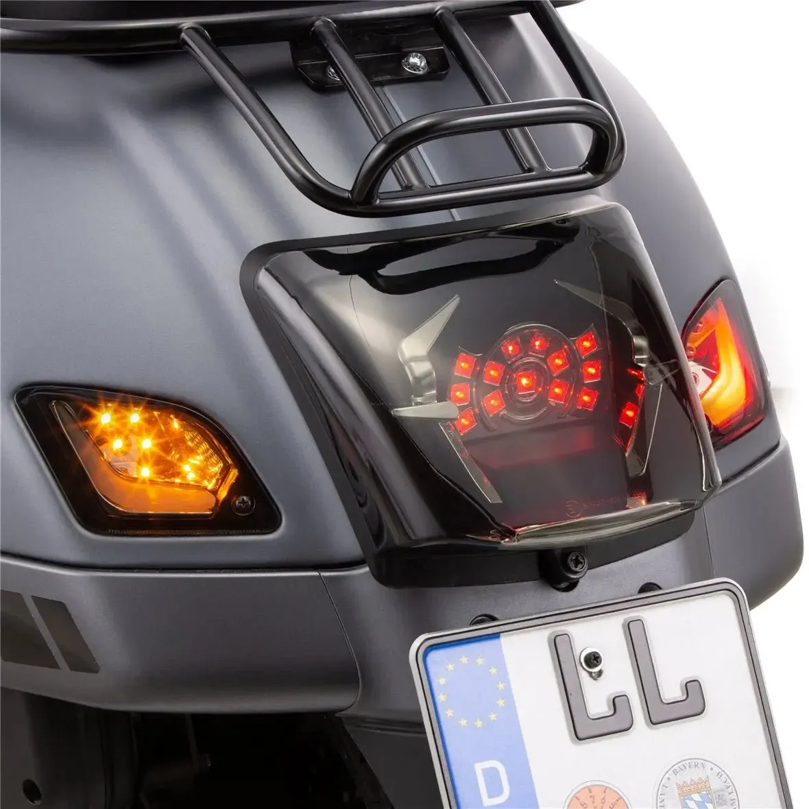 Indicator Kit SIP Smoked | Vespa GTS Models 125-300cc ('03 -'13)
