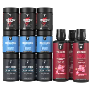 Inferno Shred Stack - 3-Month Supply