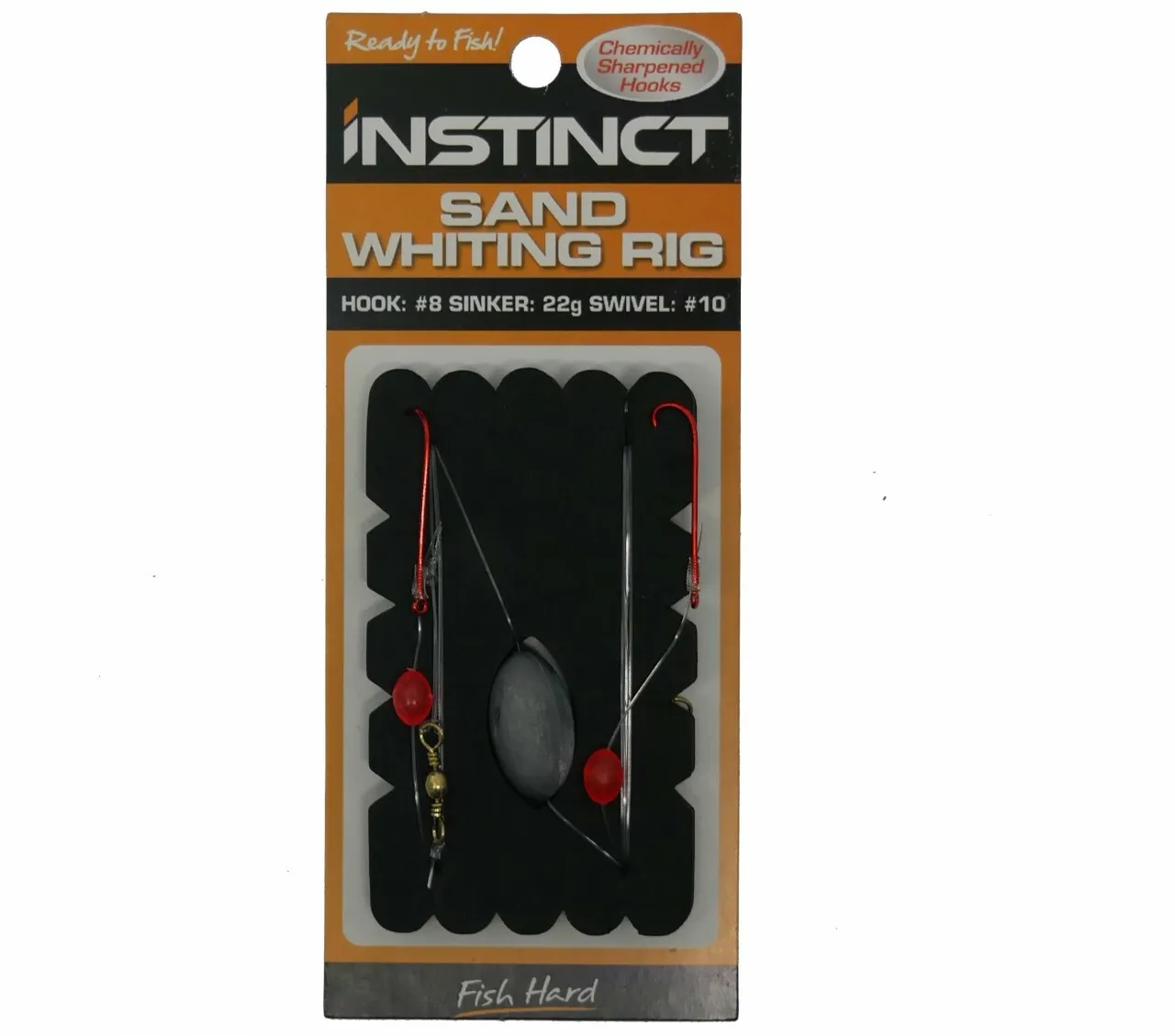 Instinct Standard Running Sinker Sand Whiting Pre Tied Rig - IN058