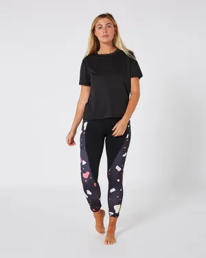 Jetpilot Pacer Quartz Ladies Leggings - Black