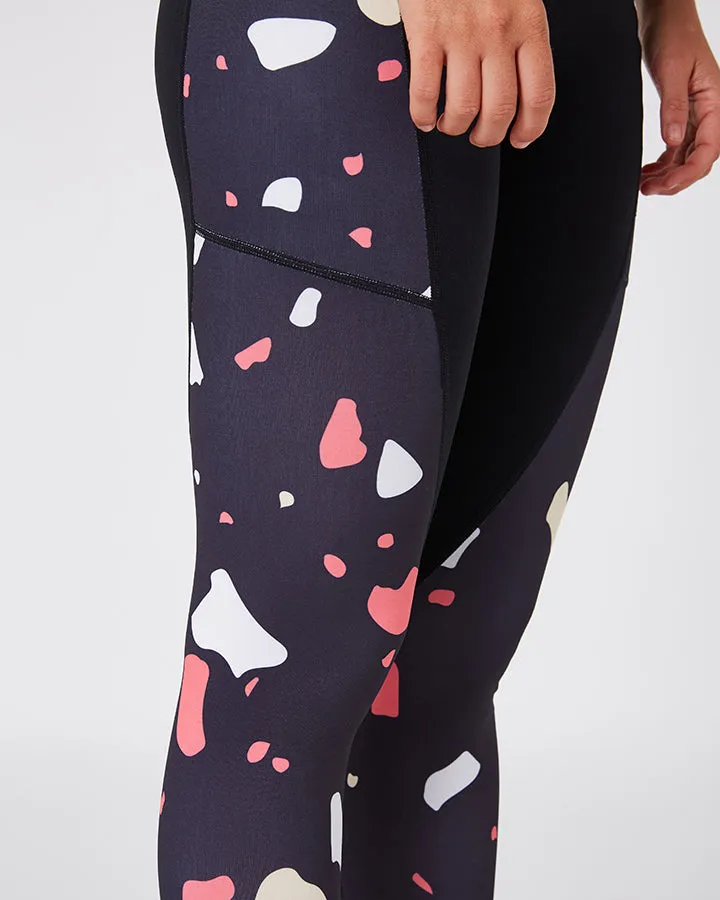 Jetpilot Pacer Quartz Ladies Leggings - Black