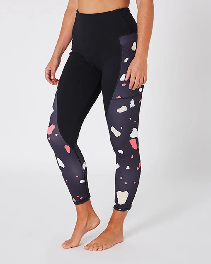 Jetpilot Pacer Quartz Ladies Leggings - Black