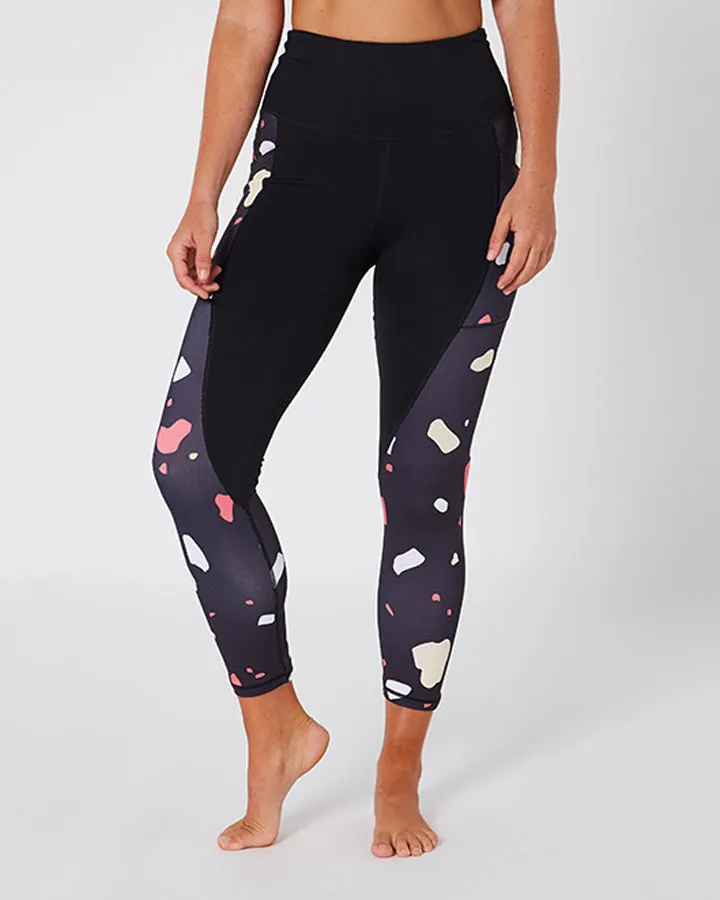 Jetpilot Pacer Quartz Ladies Leggings - Black