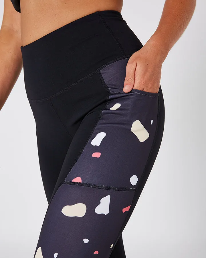 Jetpilot Pacer Quartz Ladies Leggings - Black