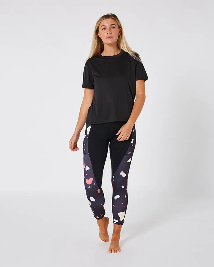 Jetpilot Pacer Quartz Ladies Leggings - Black