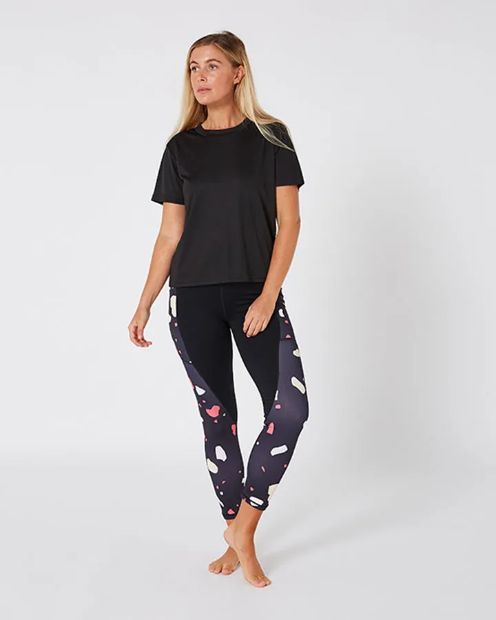 Jetpilot Pacer Quartz Ladies Leggings - Black