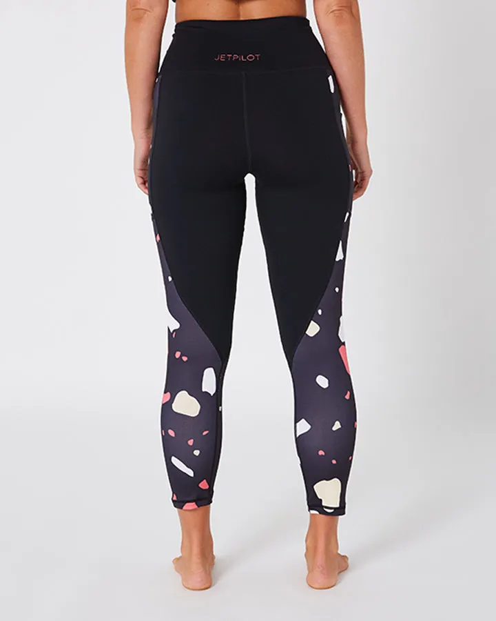 Jetpilot Pacer Quartz Ladies Leggings - Black