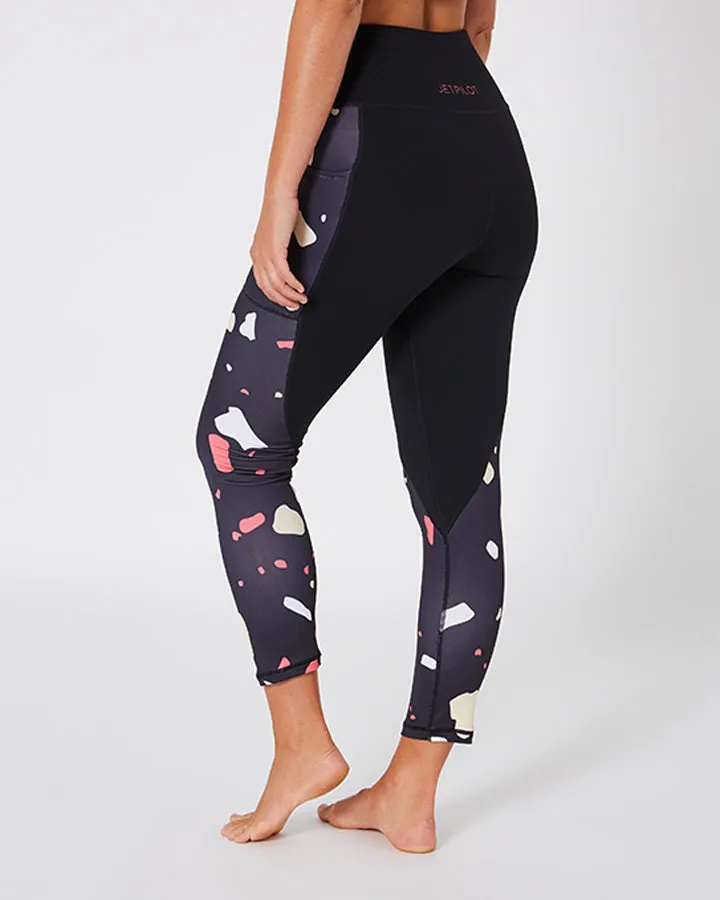 Jetpilot Pacer Quartz Ladies Leggings - Black