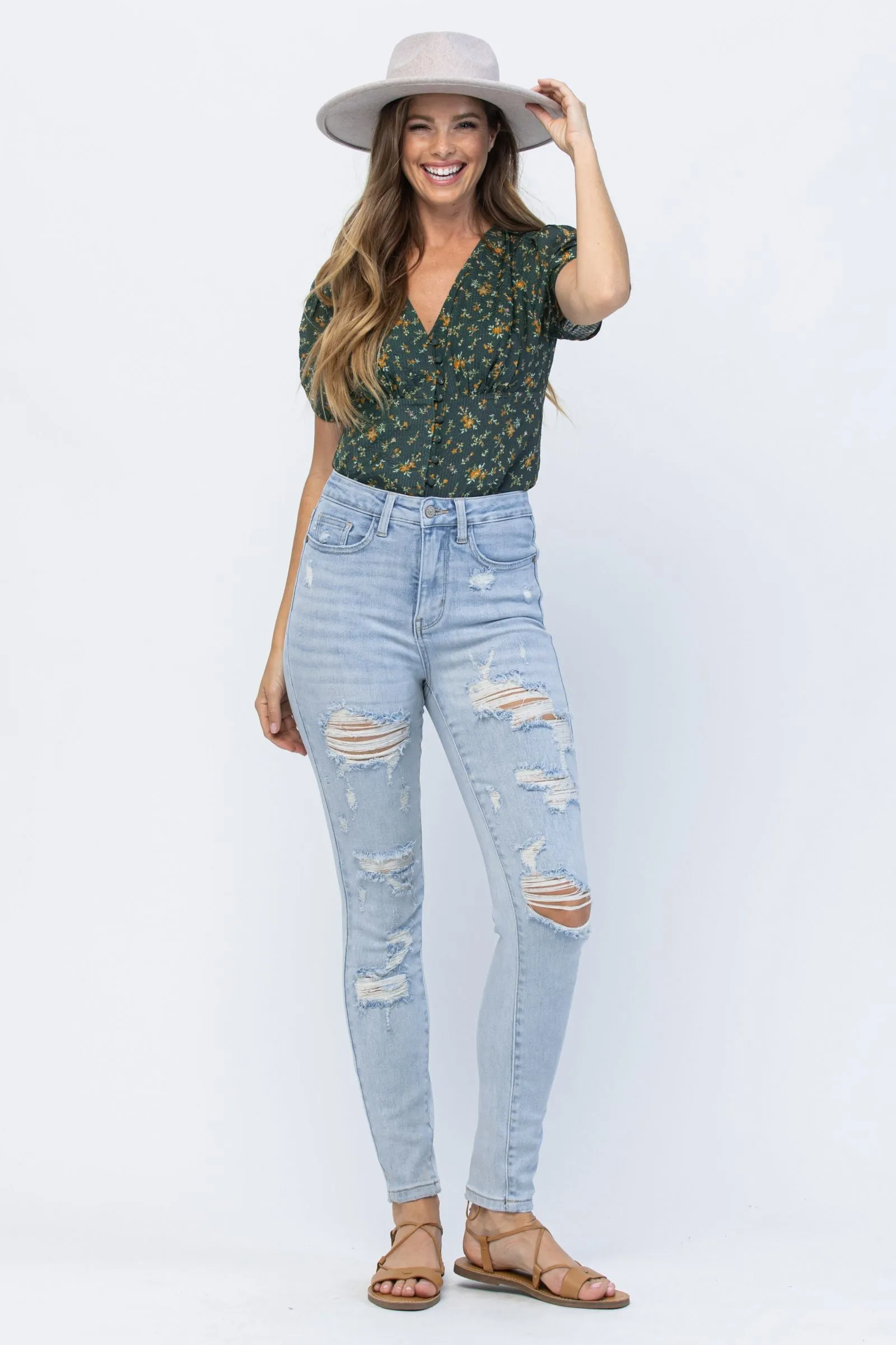 Just Have Some Fun Judy Blue Skinny Jeans