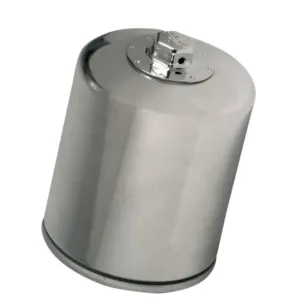 K&N Oil Filter - Chrome - for 1980-2022 Sporster and Big twin models