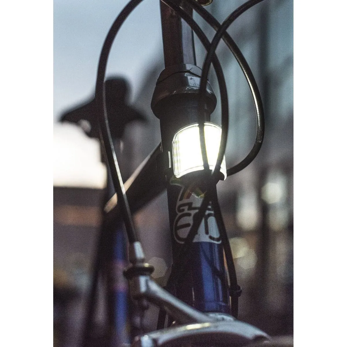 Knog Mid Cobber Front Bike Light - Black