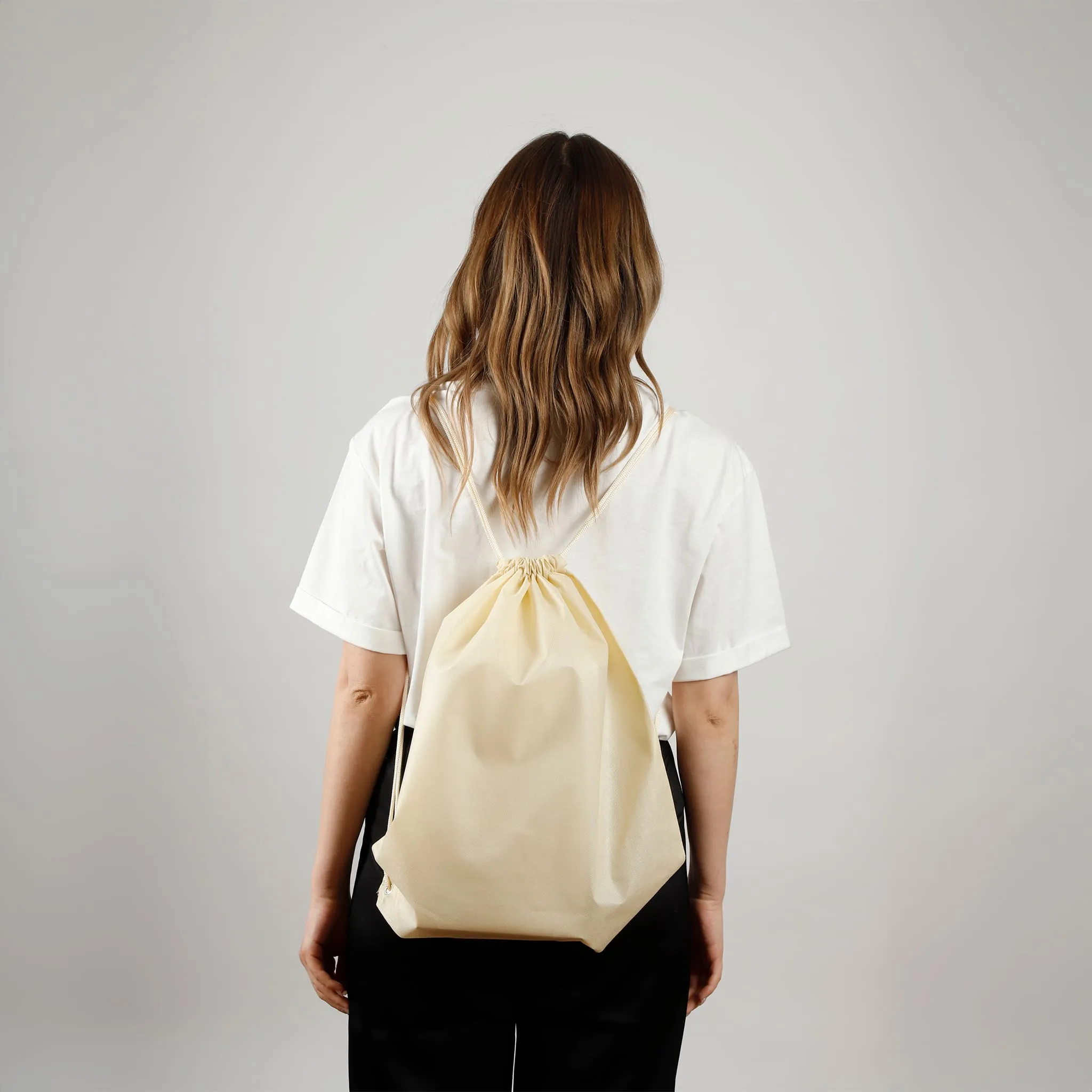 Large Non-Woven Drawstring Backpack