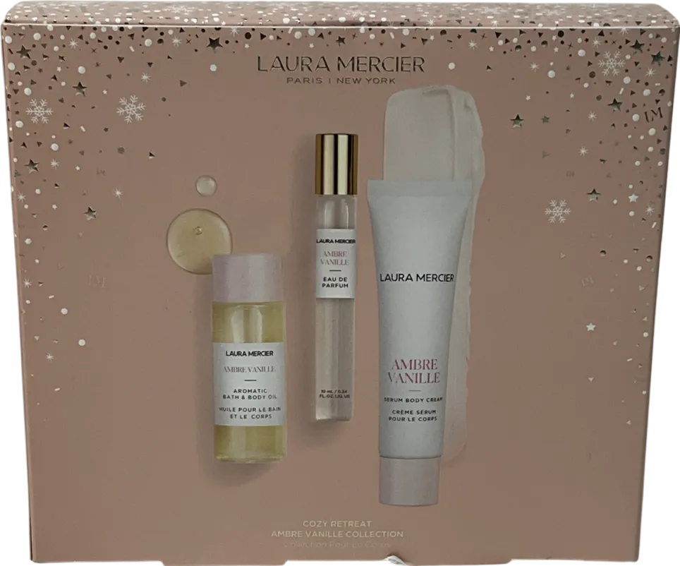 Laura Mercier Cozy Retreat Ambre Vanille Collection One size