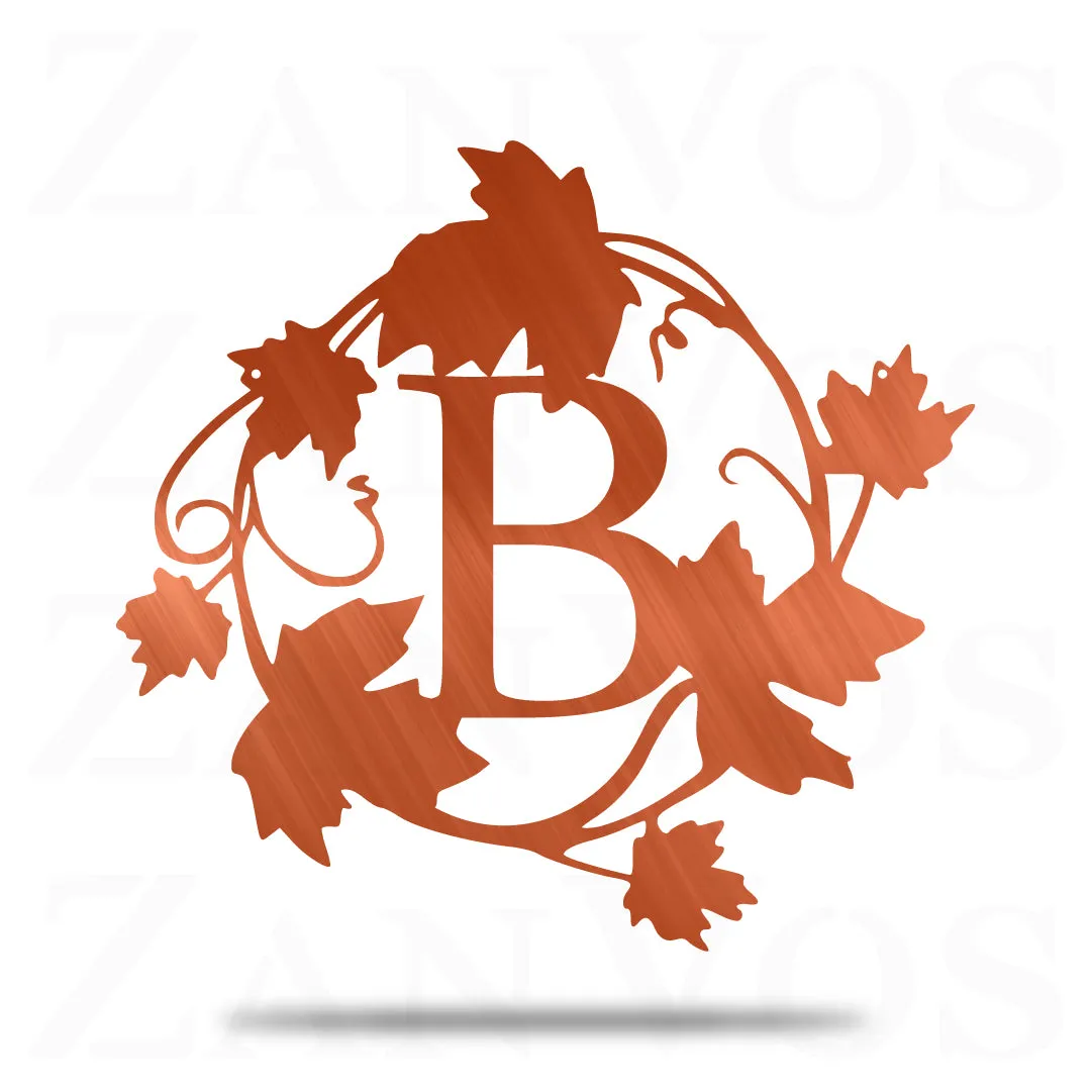 Leaf Monogram
