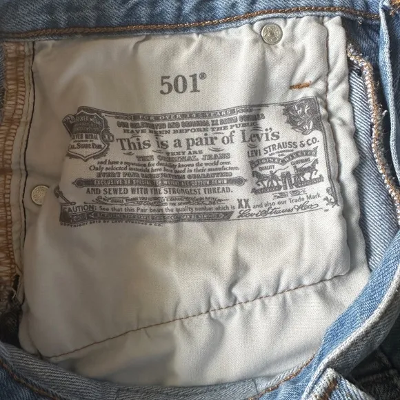 Levi's 501 Denim Shorts (2)