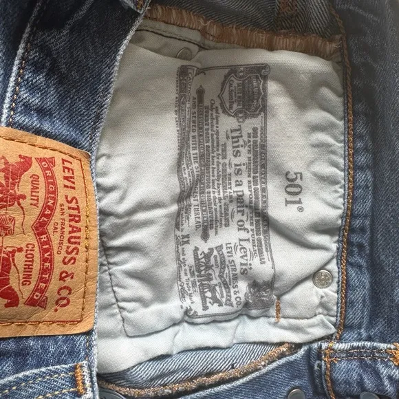 Levi's 501 Denim Shorts (2)