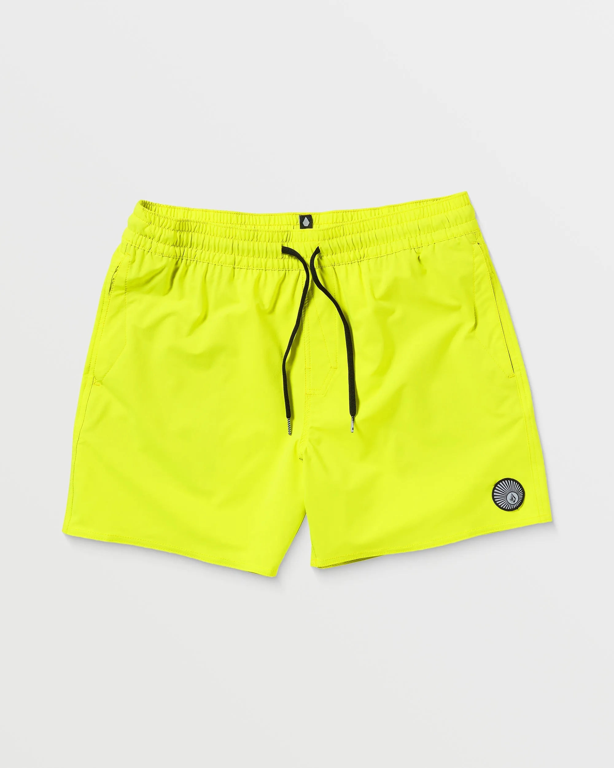 Lido Solid Trunk 16" Boardshort - TENNIS BALL