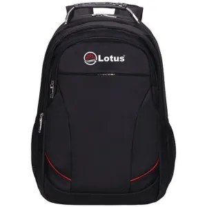 Lotus Classic Laptop Backpack - Black