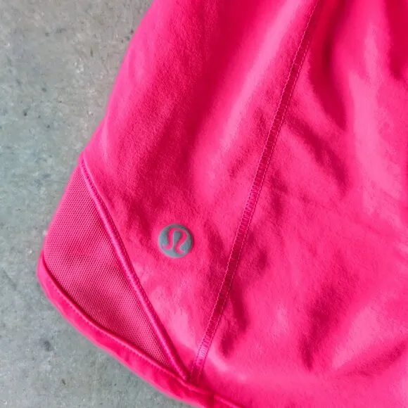 Lululemon Hotty Hot Short II Long Hot Pink Lip Gloss size 4