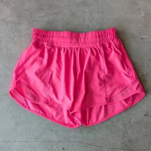 Lululemon Hotty Hot Short II Long Hot Pink Lip Gloss size 4