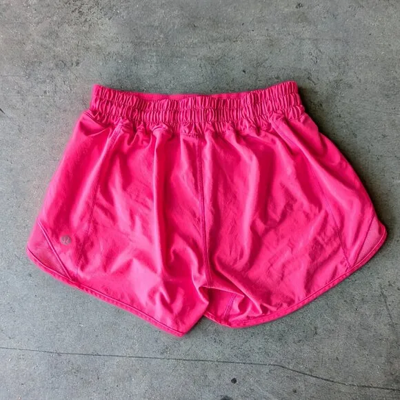 Lululemon Hotty Hot Short II Long Hot Pink Lip Gloss size 4
