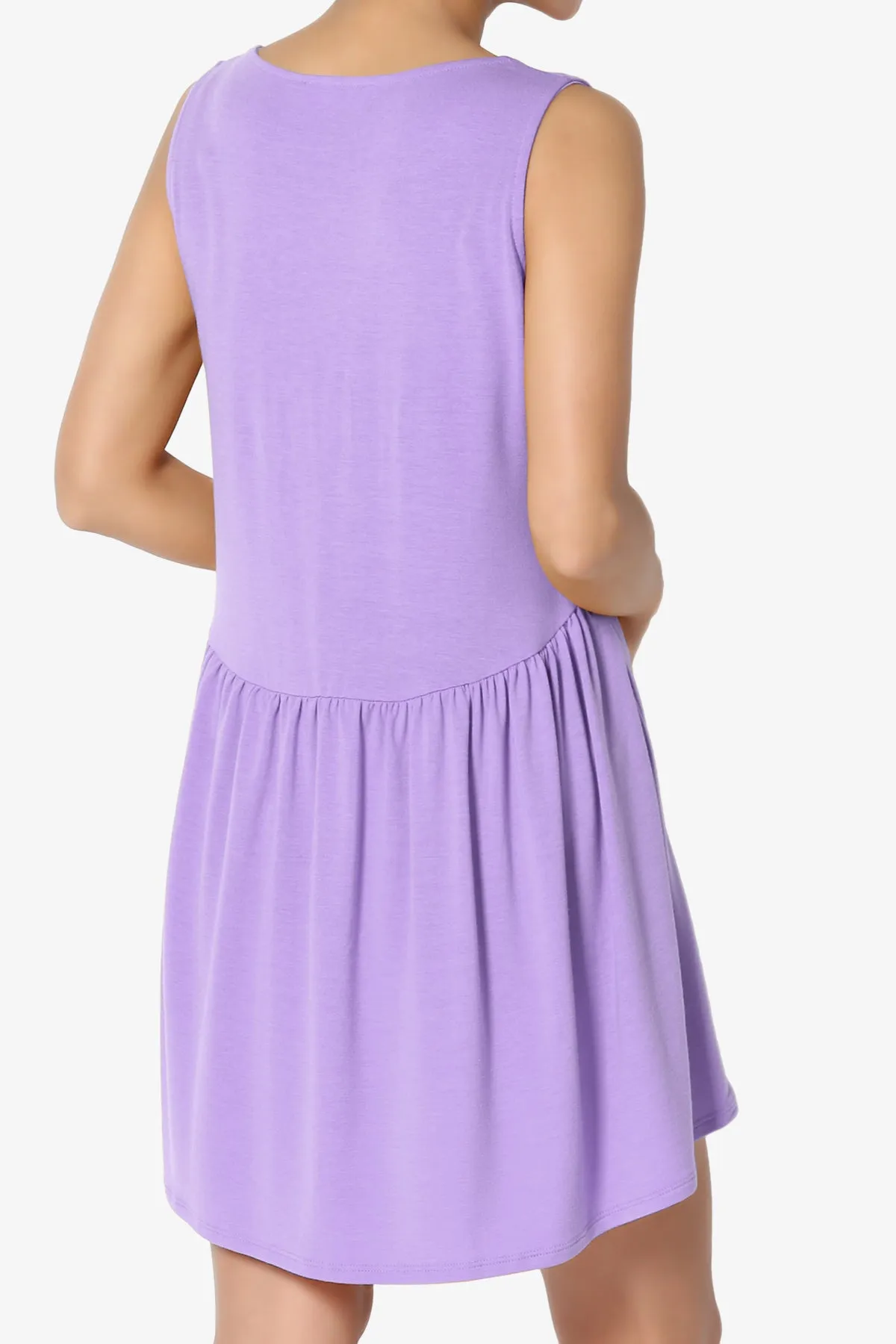Maiika Sleeveless Babydoll Tunic Top PLUS